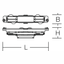 Coupling L 120 B 20 H 26 colour: white XTS 621-3 thumbnail 3