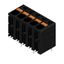 Printed circuit board terminals, 7.50 mm, Number of poles: 5, 180°, Solder pin length (l): 5 mm, tinned, black, PUSH IN without actuator, Clamping range, max. : 6 mm², Box thumbnail 2