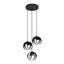 HANGING LAMP TULOS 3P BLACK E27 3X60W IP20 thumbnail 2