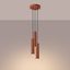 LAGOS 3P HANGING LAMP RED OCHRE 3XGU10 thumbnail 3