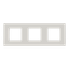 Frame 3-gang / 2+2+2-modules - Niessen logo - Basic - Dune thumbnail 1