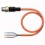 Actuator and Sensor Cable, PUR Connection Cable   RSC4T-5/TXO thumbnail 2