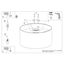 Ceiling lamp TELESTO white/dark brown thumbnail 11