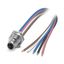 SACC-DSI-M12MSL-4FE-M16XL/0,2 - Device connector, rear mounting thumbnail 2