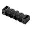 PCB plug-in connector, male header, Flange, THT solder connection, 7.62 mm, Number of poles: 7, 90°, Solder pin length (l): 3.2 mm, tinned, black, Box thumbnail 1