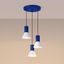 Pendant lamp ESTRIA 3P white/ultramarine thumbnail 2