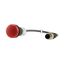 C22-L-R-24-P3 Indicator light, Flat, Cable (black) with M12A plug, 4 pole, 0.5 m, Lens Red, LED Red, 24 V AC/DC thumbnail 15