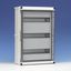 Encl. hinged cover+top head rail 3 slots, closed thumbnail 3