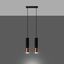 HANGING LAMP LOOPEZ 2 BLACK/COPPER GU10 2X40W IP20 thumbnail 5