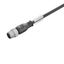 Sensor/actuator line, One end without connector, M12, Number of poles : 4, 5 m, pin, straight, Shielded: No, LED: No, Sheath material: PUR, Halogen: No thumbnail 2