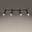 CEILING LAMP ZUCA 4 BLACK E27 4X15W IP20 thumbnail 5