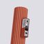 UP-DOWN RED SPOTLIGHT WALL LAMP WITH A CORRUGATED LAMPSHADE FOR INDUSTRIAL ROOMS thumbnail 11