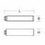Infeed L 330 B 58 H 76 colour: black 220 - 240 V thumbnail 4