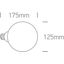RETRO LED 7W AMBER G125 E27 230V DIMMABLE thumbnail 2