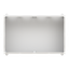 TW404SB Wall-mounting cabinet, Field width: 4, Rows: 4, 650 mm x 1050 mm x 350 mm, Isolated (Class II), IP30 thumbnail 2