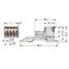 831-1207/306-000 1-conductor male connector; lever; Push-in CAGE CLAMP® thumbnail 2