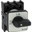 P1-25/E On-Off switch, P1, 25 A, flush mounting, 3 pole, with black thumb grip and front plate thumbnail 7
