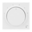1794 R-44G Cover plate with legend Characters 1 ... 6 for Thermostat Turn button studio white - Busch-art linear thumbnail 1