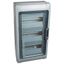 Cabinets PLEXO³ - IP 65 - IK 09 - 3 rows - 12 modules thumbnail 2