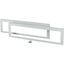 XLSPL2SO8 Plinth, side panels for HxD 200 x 600mm, grey, with cable duct cutout thumbnail 4