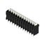 Printed circuit board terminals, 3.50 mm, Number of poles: 13, 180°, Solder pin length (l): 3.5 mm, black, PUSH IN with actuator, Clamping range, max. : 1.5 mm², Tube thumbnail 2