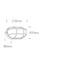 BLACK WALL LIGHT 10W WW IP54 230V thumbnail 2