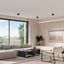 OZZY CEILING LAMP BLACK 4000K LED 9X16W IP20 thumbnail 7