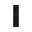 Frame for metallic and plastic profiles - Niessen logo - 1+1M - Matt Black thumbnail 1