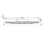 Mounting carrier with strain relief 4-way for inline splicing connecto thumbnail 2