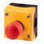 Complete enclosure with `Emergency OFFï Mushroom button, 2NC thumbnail 1
