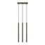 HANGING LAMP PASTELO 3 OLIVE GREEN 3XG9 thumbnail 2