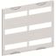 AS223 Cover, Field width: 2, Rows: 3, 450 mm x 500 mm x 26.5 mm, IP2XC thumbnail 1