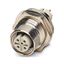 SACC-DSIV-M12FS-5CON-L180-SI - Device connector, rear mounting thumbnail 1