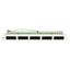 Patchpanel 50xRJ45 unshielded, ISDN, 19", 1U, RAL7035 thumbnail 7