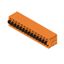 Printed circuit board terminals, 5.00 mm, Number of poles: 14, 90°, Solder pin length (l): 3.5 mm, tinned, orange, PUSH IN with actuator, Clamping range, max. : 2.5 mm², Box thumbnail 2