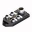 Passive Actuator/Sensor Box, M12 × 1 4-port, with M23 Connector for Supply Cable   TB-4M12-5P3-CS19T thumbnail 2