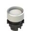 Spring-return white booted pushbutton thumbnail 1
