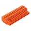 1-conductor female connector CAGE CLAMP® 2.5 mm² orange thumbnail 1