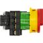 P1-32/EA/SVB/N Main switch, P1, 32 A, flush mounting, 3 pole + N, Emergency switching off function, With red rotary handle and yellow locking ring, Lockable in the 0 thumbnail 3