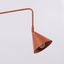 Wall lamp NOX 2 red ochre with a switch thumbnail 7