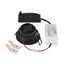 NEW TRIA® 68, recessed ceiling light, 2700K, 60°, IP 20, round, black thumbnail 2