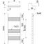 Cable ladder, shipbuilding with Z-rung 40x110x3000 Stainless steel A4  thumbnail 2