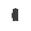 Techno, 6,2 W, 220 lm, 830, anthracite, on/off Wall luminaires, L 100  thumbnail 2