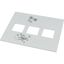 XMN242404CV Front cover, +mounting kit, for NZM2, vertical, 4p, HxW=600x425mm, grey thumbnail 4