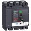 circuit breaker ComPact NSX250F, 36 kA at 415 VAC, TMD trip unit 125 A, 4 poles 4d thumbnail 3
