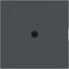 Central plate for cable entry piece, A.x/C.x, anthracite thumbnail 1