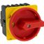 P3-100/EA/SVB Main switch, P3, 100 A, flush mounting, 3 pole, Emergency switching off function, With red rotary handle and yellow locking ring, Lockable in the 0 (O thumbnail 8