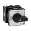 T0-2-1/E On-Off switch, T0, 20 A, flush mounting, 2 contact unit(s), 3 pole, with black thumb grip and front plate thumbnail 30