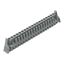 THT female header straight Pin spacing 5 mm gray thumbnail 2