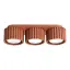 Ceiling lamp AURA 3 red ochre Gx53 thumbnail 1